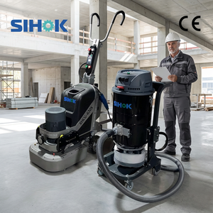 Pulidora de Pisos Epóxicos Industrial de Alta Resistencia Sihok en Venta, 220V Trifásica, Máquina Profesional para Remover Revestimientos, Herramienta de Alto Rendimiento - Product Image 1