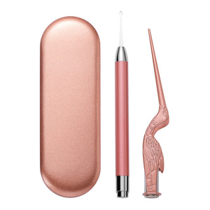 Pinzas recargables <span class=keywords><strong>de</strong></span> acero inoxidable para limpiar los oídos <span class=keywords><strong>de</strong></span> niños, que brillan en la oscuridad, con luz, para limpiar la <span class=keywords><strong>nariz</strong></span>, juego <span class=keywords><strong>de</strong></span> 2 piezas, portátiles - Product Image 6