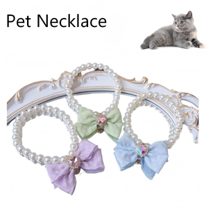 Kalung Anjing Desain Baru Pita Resin Ramah Lingkungan |   Aksesoris Perhiasan |   Kustomisasi Grosir untuk Ras Kecil - Product Image 1