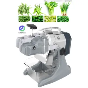 Electric Small 30-50Kg/H Spring Onion Leek Cutter Cutting Machine Green Onion Chopper Machine