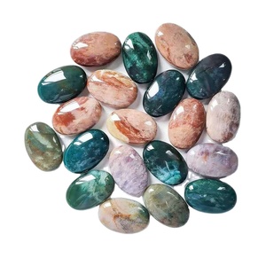Pietre di guarigione di bellissimi cristalli naturali <span class=keywords><strong>pietra</strong></span> preziosa lucidata <span class=keywords><strong>pietra</strong></span> di palma di agata indiana per la decorazione di Feng Shui - Product Image 3