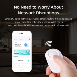 Wifi thông minh E26 E27 bóng đèn cơ sở chủ ánh sáng không Dây chuyển đổi Kit với vít-trong đèn ổ cắm không có hệ thống dây điện cần thiết - Product Image 5