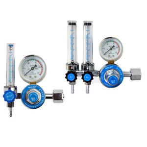Dual-Tube Argon Pressure Regulator and Flow Meter Argon Pressure Reducing Valve and Gauge for <b>Welding</b> CO2 <b>Equipment</b> - Product Image 6