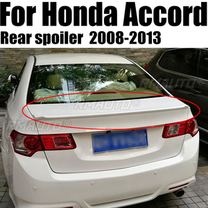 Para Honda Accord 2008 2009 2010 2011 2012 2013, alerón trasero de plástico ABS, embellecedor de maletero en color imprimado, kit de carrocería, accesorios - Product Image 1