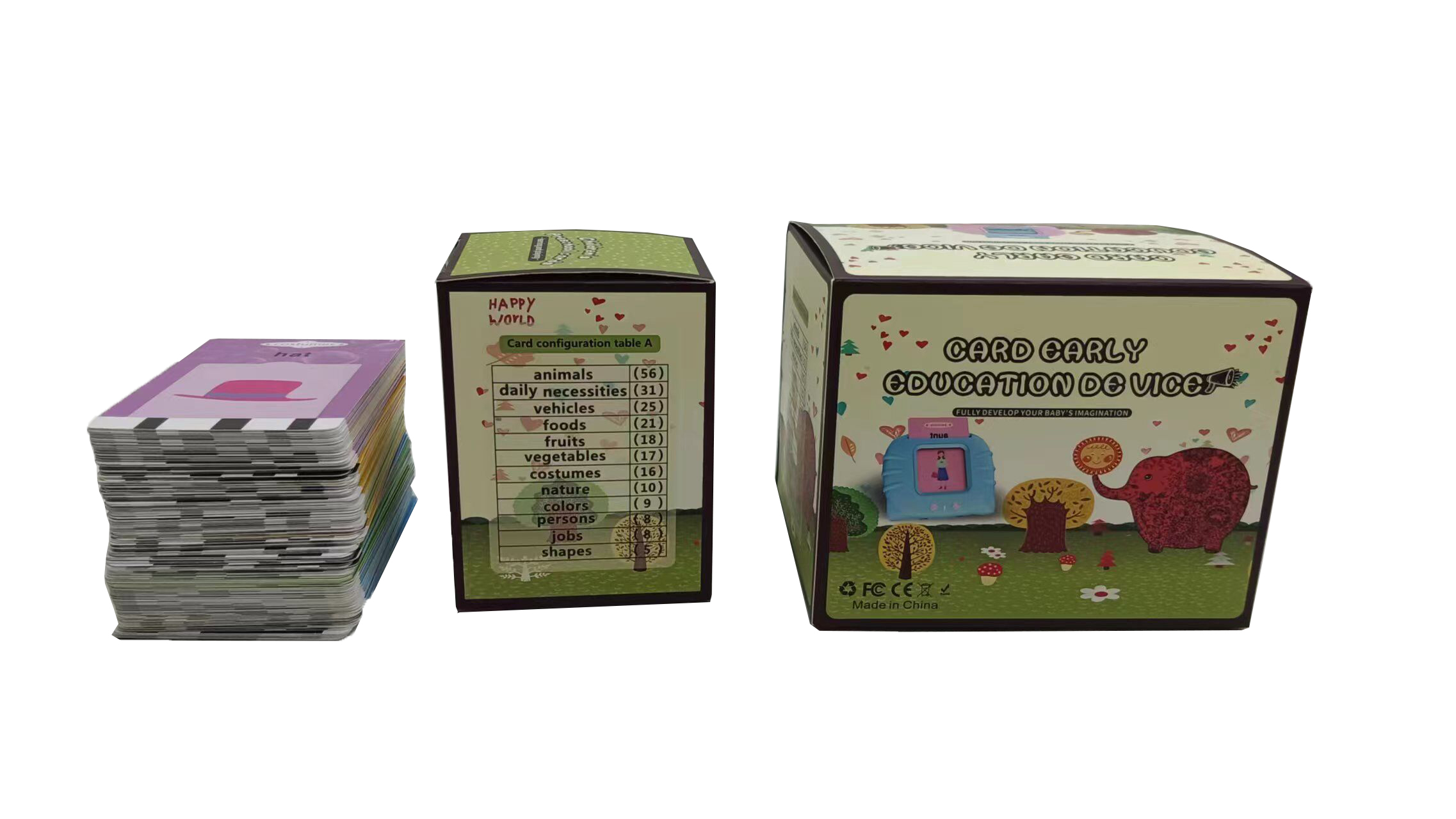 255 Talking Flash Cards - Educational Sensory Toys for Kids