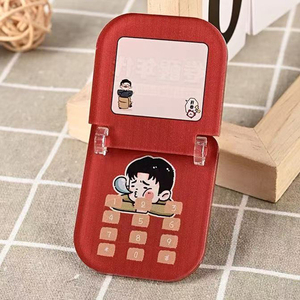 Custom Wholesale Acrylic Mini Mobile Phone <b>Keychain</b> UV Printing <b>Anime</b> Pattern Cartoon Girl Heart Bag Key Pendant - Product Image 4