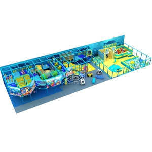 ชุดสนามเด็กเล่นในร่มขนาด 187 ตร.ม. สูง 3 เมตร รูปแบบธีมมหาสมุทร - Product Image 2
