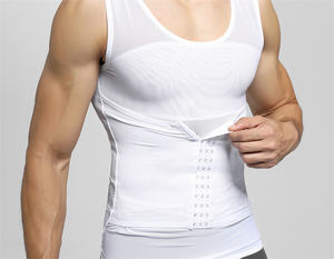 <span class=keywords><strong>Camisas</strong></span> <span class=keywords><strong>de</strong></span> faja <span class=keywords><strong>de</strong></span> cintura sexy para hombre, nuevo Chaleco Ajustado ajustable con control <span class=keywords><strong>de</strong></span> barriga, moldeadores <span class=keywords><strong>de</strong></span> abdomen adelgazantes transpirables - Product Image 6