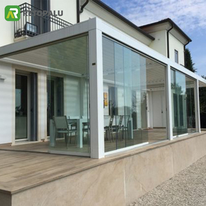 Fabricantes de Pérgolas de Aluminio en China, Cubierta Impermeable para Patio Exterior 92-0972, Sistema Motorizado, Pérgolas de Aluminio para Exteriores - Product Image 5