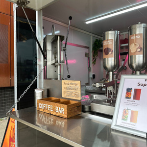 Remolque cuadrado con certificación CE y aprobación DOT, equipado para la venta de helados, yogur helado, hamburguesas, pizza y comida rápida, cocina móvil para la calle. - Product Image 4