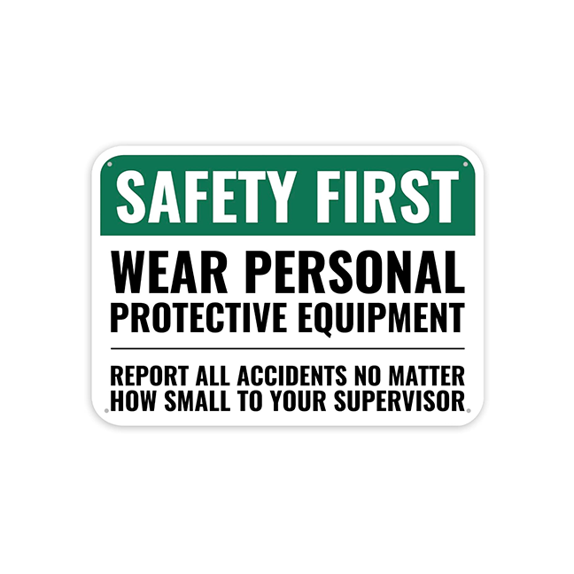 OSHA ANSI Compliant Metal Safety Product