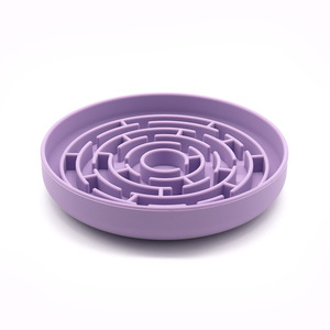 2025 Novo Luxo Atacado Logotipo Personalizado Lamber Mat Silicone Alimentação Alimentos <span class=keywords><strong>Pet</strong></span> Dog Cat Slow <span class=keywords><strong>Bowl</strong></span> - Product Image 2