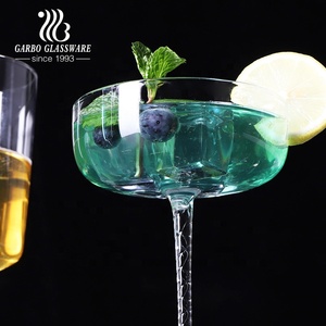 Copa <span class=keywords><strong>de</strong></span> Champán <span class=keywords><strong>de</strong></span> Lujo Hecha a Mano, Diseño en Espiral, Tallo Largo, Copa <span class=keywords><strong>de</strong></span> Martini, <span class=keywords><strong>Cristal</strong></span> con Borde <span class=keywords><strong>Cortado</strong></span> con Láser, <span class=keywords><strong>Copas</strong></span> <span class=keywords><strong>de</strong></span> Vino - Product Image 6