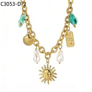 สร้อยคอแฟชั่น C3053 สำหรับผู้หญิง เครื่องประดับคุณภาพสูง - Product Image 2