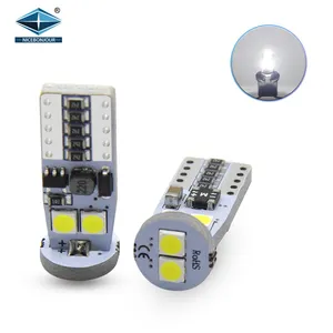 Car Led Light Manufacturer 12V 24V 6SMD Canbus T10 W5W 3030 Led For Car