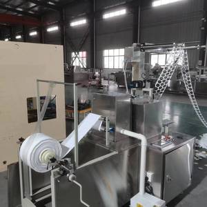 Machine automatique de fabrication de tampons démaquillants ronds en coton pour le visage <span class=keywords><strong>LEBON</strong></span>, capacité de 500 kg, Shandong - Product Image 3