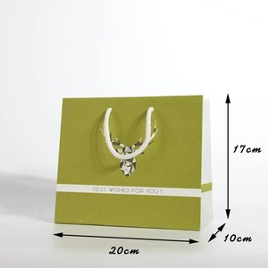 Bolsa de papel Kraft blanca de tamaño personalizado, bolsa de regalo al por mayor, bolsa de joyería, bolsa de joyería, el más vendido de marca vietnamita - Product Image 6