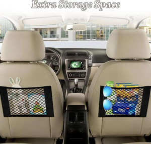 2 Bolsas de Malla para Almacenamiento en el Asiento Trasero de SUV/RV, Marca Tenghui, Material PP, Adhesivas, Elásticas, Organizador de Maletero - Product Image 5