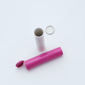 Cannacoast Tubes en plastique personnalisés résistants aux enfants Squeeze Pop Top Emballage cylindrique pour fleur herbe - Product Image 1