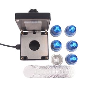 Scelleuse manuelle à capsules <span class=keywords><strong>Nespresso</strong></span> électrique, neuve, en aluminium, pour capsules de boissons, avec système de scellage par feuille - Product Image 2