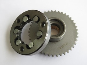 قابض تشغيل فائق السرعة ومجموعة التروس لنظام نقل الحركة في الدراجات النارية C100-6c - Product Image 4