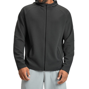 Giacca con Cappuccio Antistatica Morbidissima con Zip Intera per Uomo, Logo Personalizzato, Abbigliamento Sportivo per Allenamento e Attività all'Aperto - Product Image 5