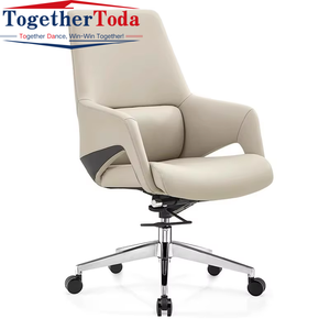 Lujosa <span class=keywords><strong>silla</strong></span> de oficina ejecutiva de diseño moderno con elevador de <span class=keywords><strong>reposacabezas</strong></span> ajustable con respaldo alto para escritorios de jefe y gerente - Product Image 4