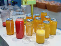 Bouteilles de boisson en PET Meihui 51MM de qualité alimentaire, 250ml, 330ml, 500ml, 700ml, vides, avec couvercle en aluminium à ouverture facile