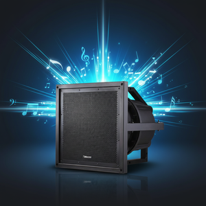 Haut-parleur professionnel coaxial toutes saisons Thinuna MHS-15.2T de 15 pouces avec télécommande, 100V, tension constante, IP66, pour extérieur - Product Image 2