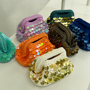 Bolsos de Mano de Lujo <span class=keywords><strong>con</strong></span> Lentejuelas Beaufy, Bolsos de Noche, Bolsos de Mano para <span class=keywords><strong>Mujer</strong></span> - Product Image 6