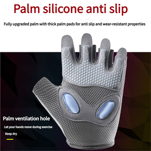 Guantes de fitness para ejercicio pesado con soporte de muñeca para levantamiento de pesas de culturismo y guantes de entrenamiento de gimnasio - Product Image 4