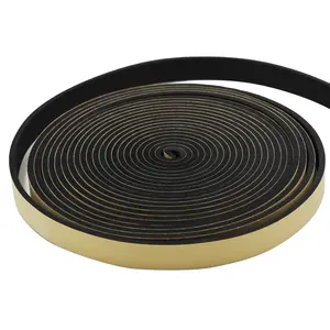 Rectangle EPDM foam rubber seal strip with adhesive back