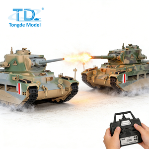 <span class=keywords><strong>Matilda</strong></span> Mk. Char de combat RC 2,4G III/IV, jouet professionnel avec télécommande infrarouge, construction métallique, piles incluses - Product Image 5