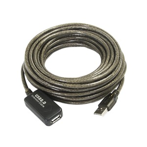 Cable de extensión USB 2,0 de 10m con amplificador de señal, Cable de transferencia de datos para dispositivos periféricos de ordenador - Product Image 2