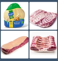 Bolsa Termoencogible Transparente de Plástico LDPE para Carne Fresca, Queso, Leche y Alimentos para Mascotas, con Protección Anti-UV