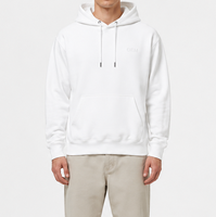 Sweat à capuche pour homme en coton 100% écologique, à manches longues, imprimé, décontracté, grande taille, épais, 400 grammes, pour l'hiver