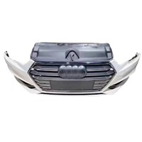 Convient pour Audi A4L Pare-chocs avant, B9 Front Face, S4 Head Mouth, Front Bumper RS4 Headlights, Old Model to New Model