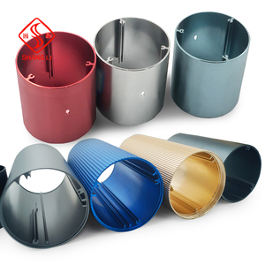 Tùy chỉnh ép đùn nhôm hình trụ trường hợp vỏ cho thiết bị điện tử CNC xử lý vòng bao vây nhà ở - Product Image 3