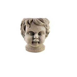 OEM personalizzabile cina esterno vaso di fiori con testa di Buddha faccia <span class=keywords><strong>belle</strong></span> fioriere - Product Image 1