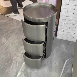 QUMENG factory Salon Cabinet Hot Sales Customized Salon Storage Cabinets - Product Image 2