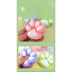 Juguete Antiestrés de Goma TPR con Forma de Pata de Gato, Súper Suave, de Rebote Lento, en Caja Sorpresa, Grado Alimenticio - Product Image 6