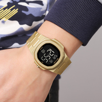 Montre numérique chronographe SKMEI 2428, best-seller, marque haut de gamme, étanche, sportive, tendance, montre-bracelet électronique