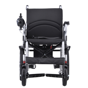 KSM-501P Best Airplane Approved Transport Chair Cheap Foldable <b>Electric</b> Durable Wheelchair with Lead-acid Battery for Disabled - Product Image 1