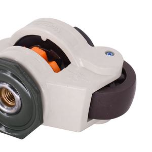 ऊंचाई लेवलिंग फमा कैस्टर औद्योगिक उपकरण समायोज्य बोल्ट छेद 60 ए 250 किलोग्राम स्विचकार कैस्टर व्हील - Product Image 4