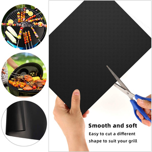 Tapetes antiadherentes para <span class=keywords><strong>barbacoa</strong></span>, fáciles de limpiar para asar, hornear, parrilla eléctrica, carbón de <span class=keywords><strong>Gas</strong></span>, 100% - Product Image 3