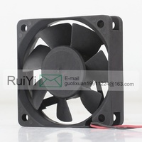 Sunon 5V 12V 48V DC 24V 1.3W AC EC 6015 60X60X15MM 6CM Double roulement à billes silencieux 2 fils KD2406PHS2 ventilateur de refroidissement