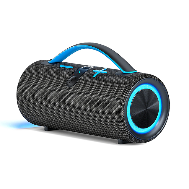 30W Professional Rechargeable Sound Mini Speaker Portable Ready Stock Voice Amplifier Speaker with RGB Led Light PA Speaker