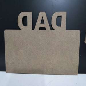 <span class=keywords><strong>Cadre</strong></span> photo personnalisé en MDF pour la fête des pères, panneau photo vierge avec impression UV, cadeau photo par sublimation - Product Image 4