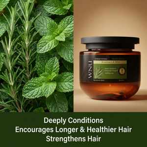 Crema Vegana <span class=keywords><strong>para</strong></span> <span class=keywords><strong>el</strong></span> <span class=keywords><strong>Cabello</strong></span> con Romero y Menta 300ml <span class=keywords><strong>para</strong></span> <span class=keywords><strong>Cabello</strong></span> y Cuero Cabelludo Dañados - Hidratante, Reparadora e Hidratación Profunda - Product Image 2