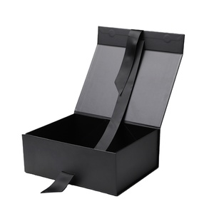 กล่องฟอยล์แบบพับได้พร้อมลายนูนสีล้วนโลโก้สำหรับรองเท้าและเสื้อผ้างานฝีมือวัสดุกระดาษ - Product Image 6